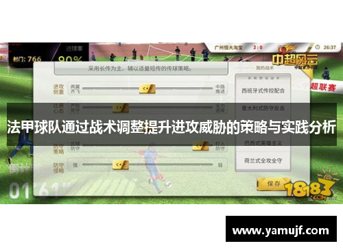 法甲球队通过战术调整提升进攻威胁的策略与实践分析